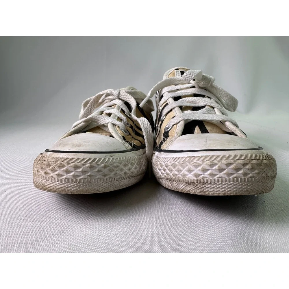 Converse Chuck Taylor All Star Low Zebra Animal Print‎ Little Kids Shoes Sz 13.5